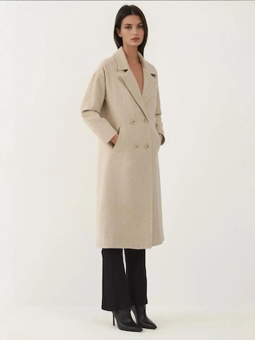 Bigdart - Sobretudo meia-estação em bege