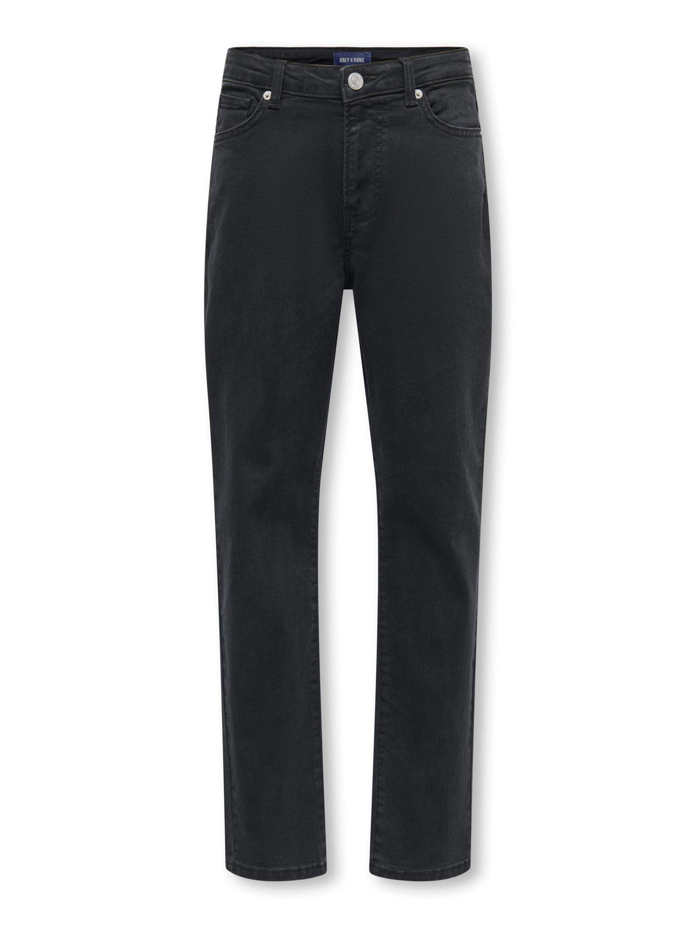 Regular Jean Only & Sons Junior en noir : devant