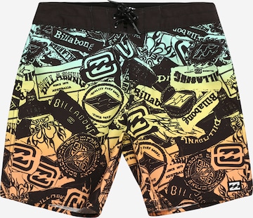 BILLABONG Regular Boardshorts 'SUNDAYS' in Gelb: predná strana