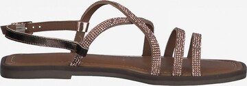 TAMARIS Strap Sandals in Brown