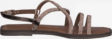 TAMARIS Strap Sandals in Brown