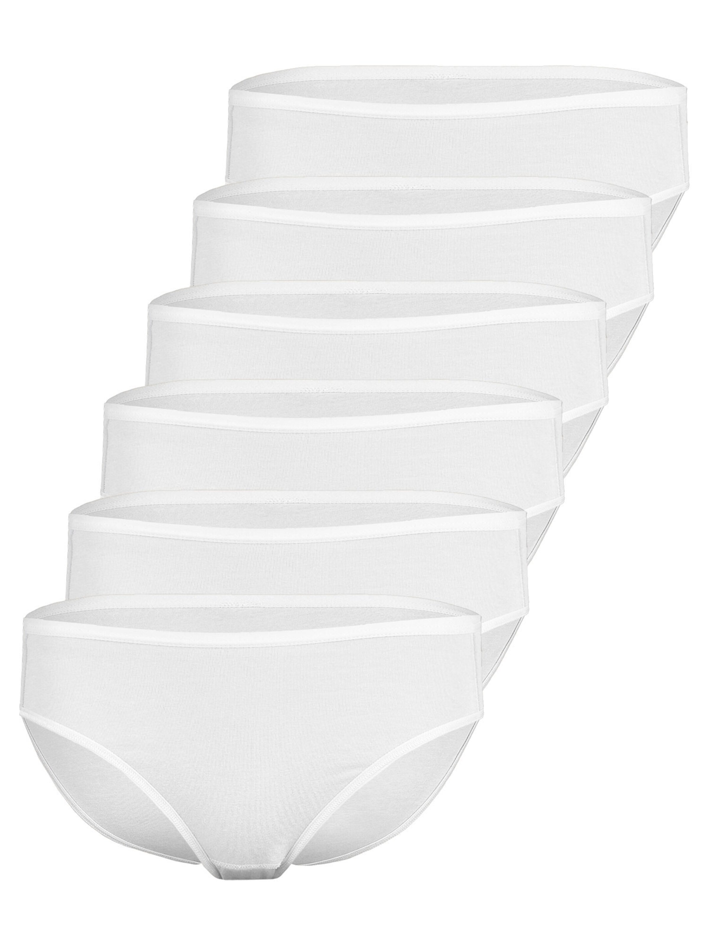 Nina von C. Slip 'Fine Cotton'‌‌‌‌‌‌‌ in Weiß: Vorderseite