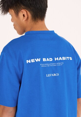 Les'Arcs Performance shirt 'Tynan' in Blue