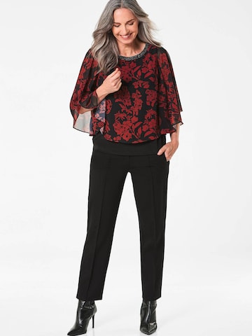 Goldner Blouse in Zwart