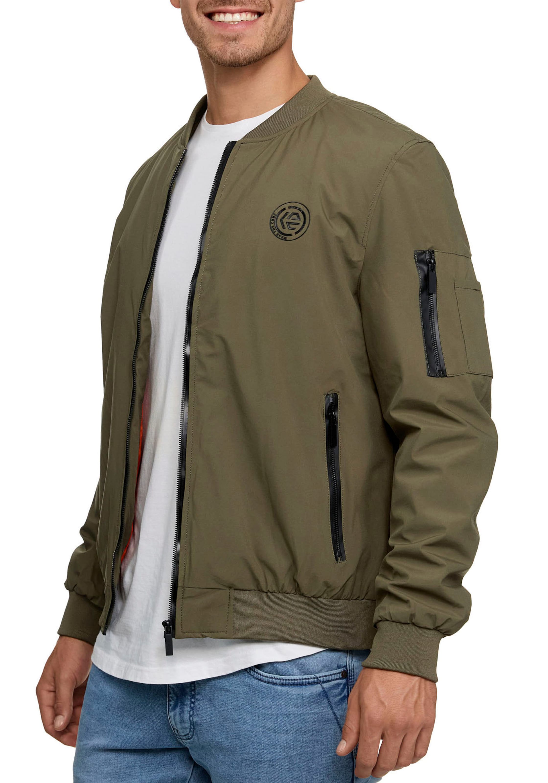 Veste mi-saison 'Berto' INDICODE JEANS en vert