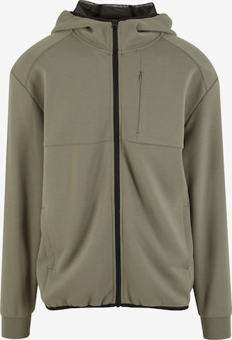 Veste de survêtement 'Scuba ' Urban Classics en vert : devant