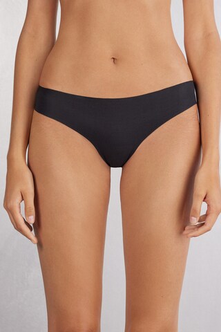 INTIMISSIMI String in Schwarz: Vorderseite