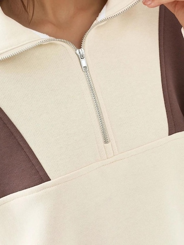 Sweat-shirt Hiccup en blanc
