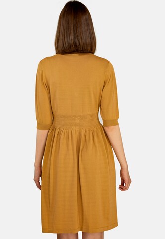 TOOche Dress 'Marrone' in Yellow