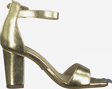 TAMARIS Strap Sandals in Gold