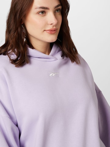 Reebok Sports sweatshirt in Purple