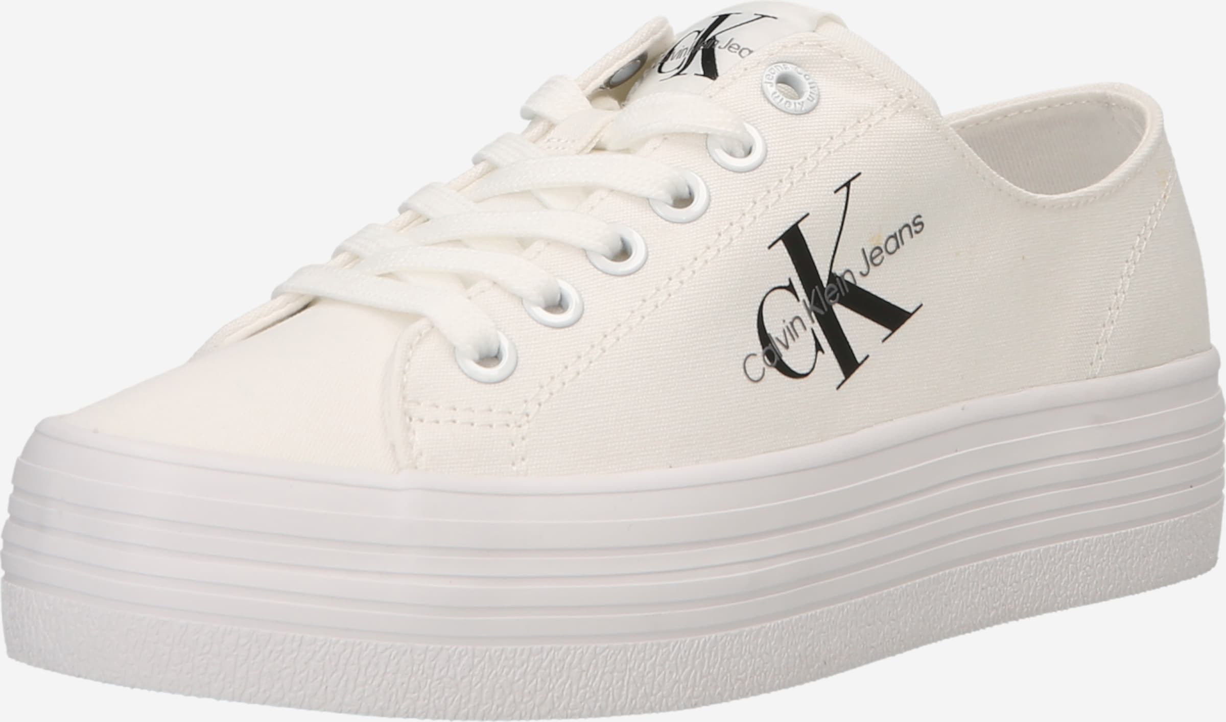 Calvin Klein Jeans Platform trainers in White | ABOUT YOU