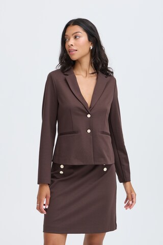 b.young Blazer i brun: forside