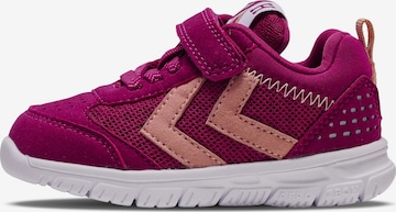 Hummel Sneakers in Roze: voorkant