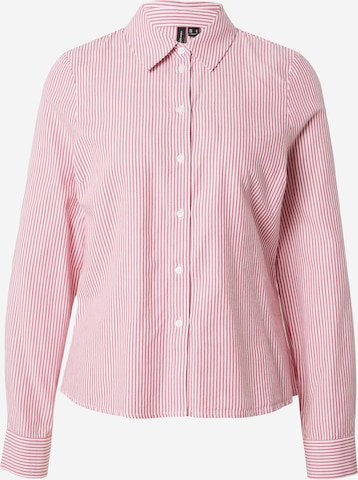 Camicia da donna 'ANI' di VERO MODA in rosa: frontale