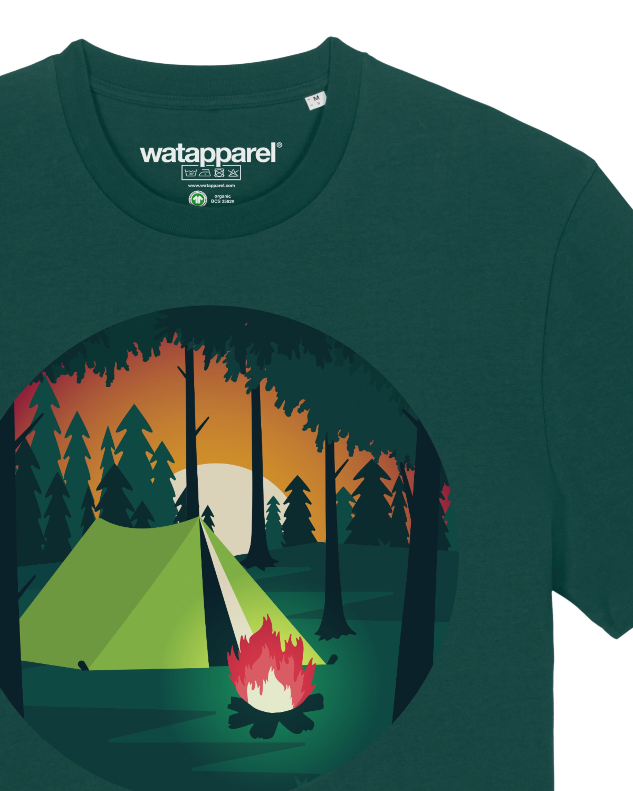 Maglietta ' Zelten ' di Watapparel in verde