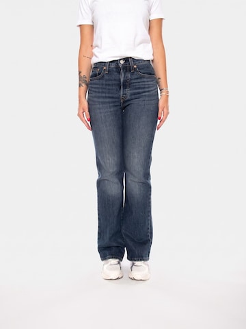 LEVI'S ® Luźne Jeansy 'WEDGIE BOOT BOLD AND BEAUTIFUL DARK WASH' w kolorze niebieski