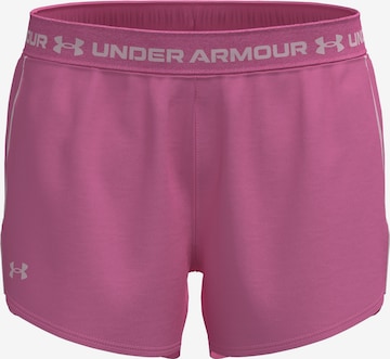 UNDER ARMOUR Sports trousers 'Play Up' in Pink: front