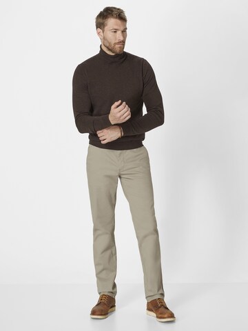 REDPOINT Slimfit Chinohose in Beige