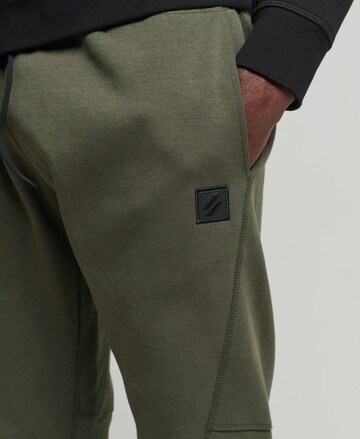 Superdry Tapered Pants 'Code Tech' in Green