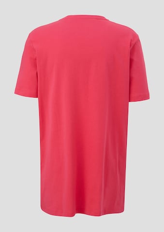 T-Shirt s.Oliver Red Label Big & Tall en rouge