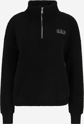 Gap Petite Sweatshirt in Black: front