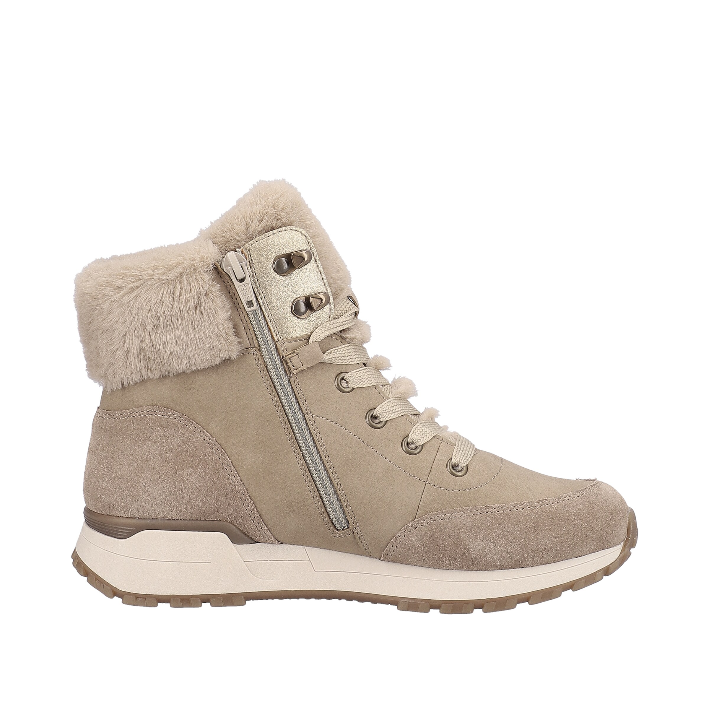 Bottines à lacets Rieker Sport en beige
