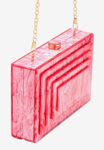 faina Clutch in Pink