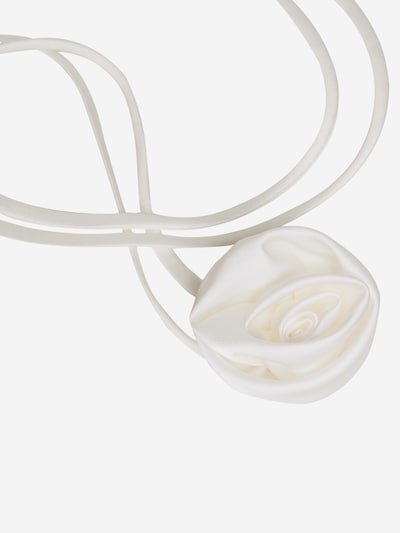 Collana Fleur by Kaviar Gauche di colore guscio d'uovo, Visualizzazione prodotti