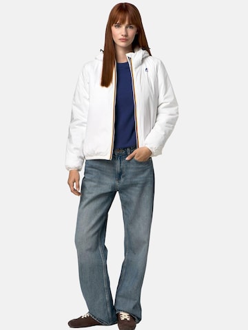 K-Way - Chaqueta de invierno 'K-WAY CLAUDETTE ORSETTO GIUBBINO' en blanco