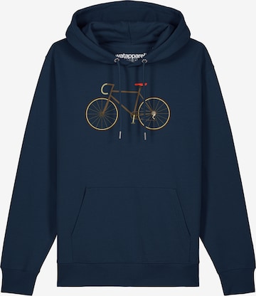 Sweat-shirt 'Fahrrad' Watapparel en bleu : devant