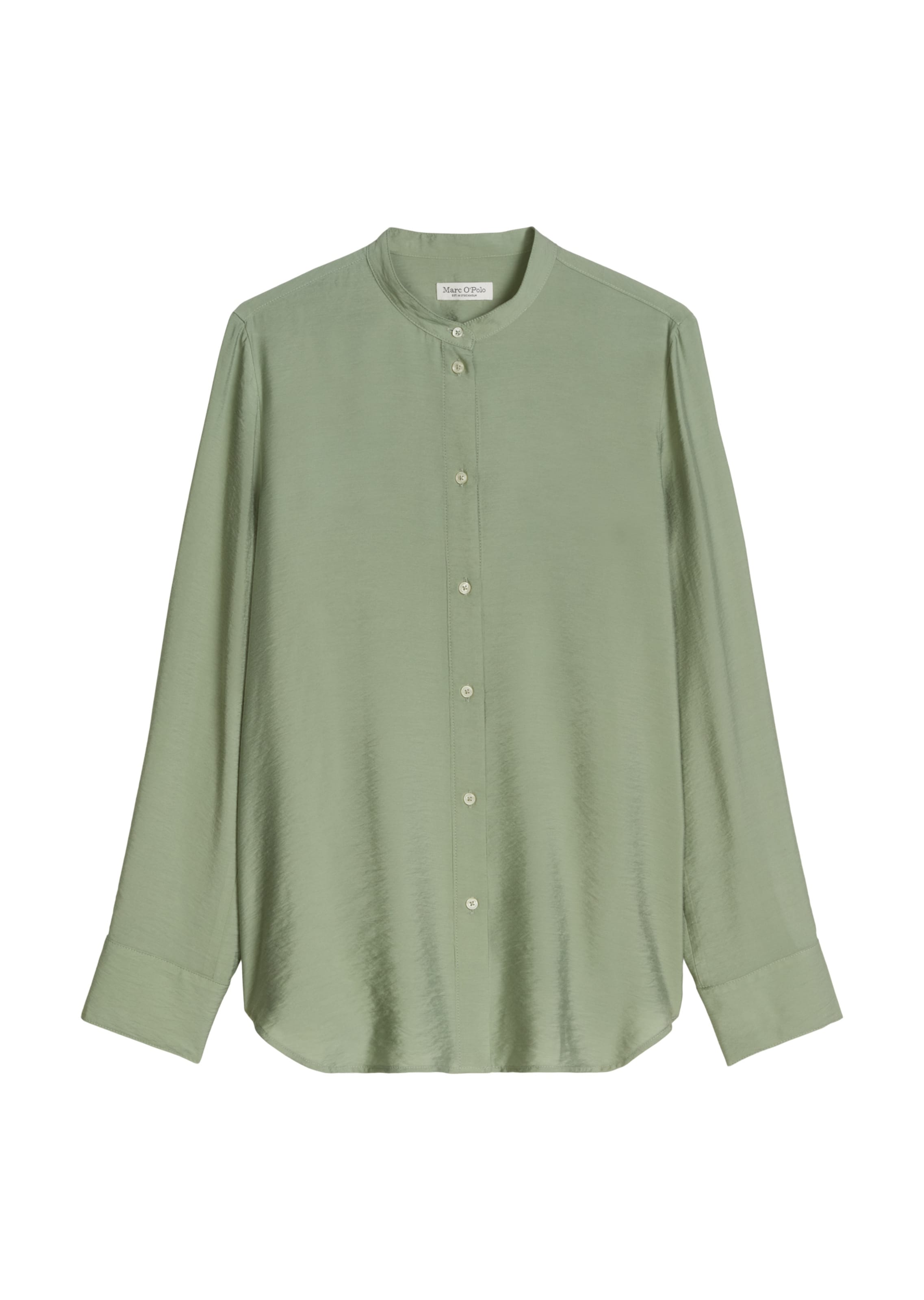 Marc O'Polo Blouse in Groen: voorkant