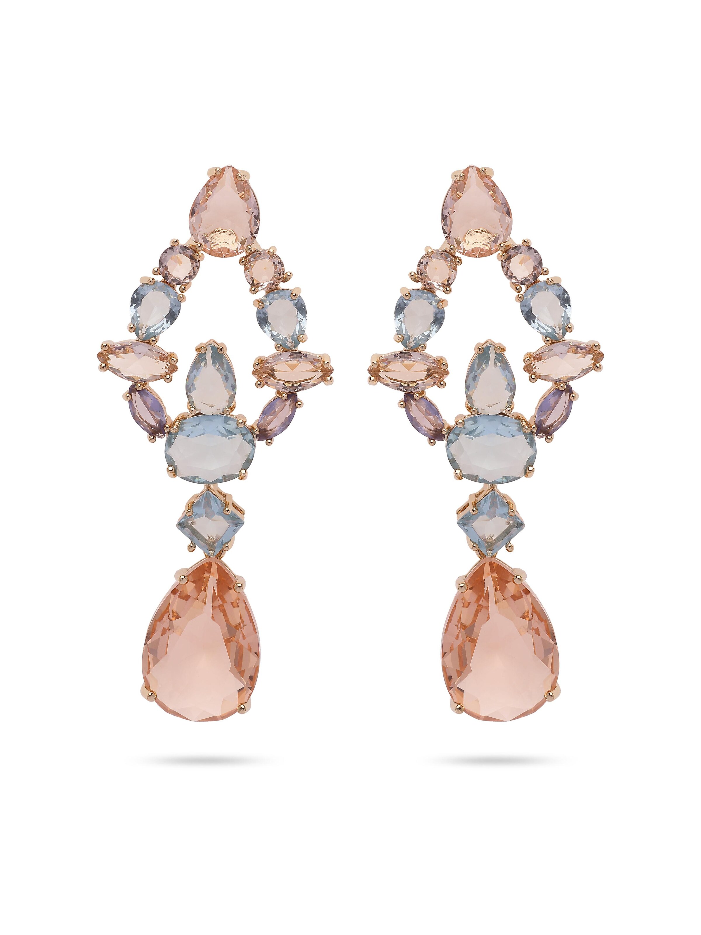 AVANT-GARDE PARIS Earrings 'Fridata' in Champagne, Item view