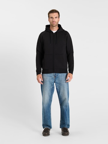 Veste de survêtement 'BALIN' Le Temps Des Cerises en noir