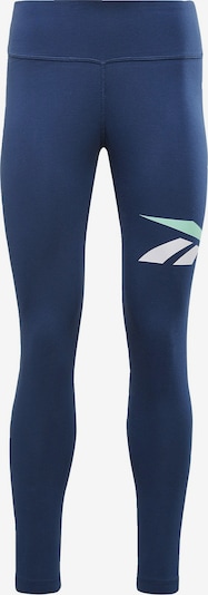 Reebok Sport Παντελόνι φόρμας 'Vector' σε μπλε / άκουα / λευκό, Άποψη προϊόντος