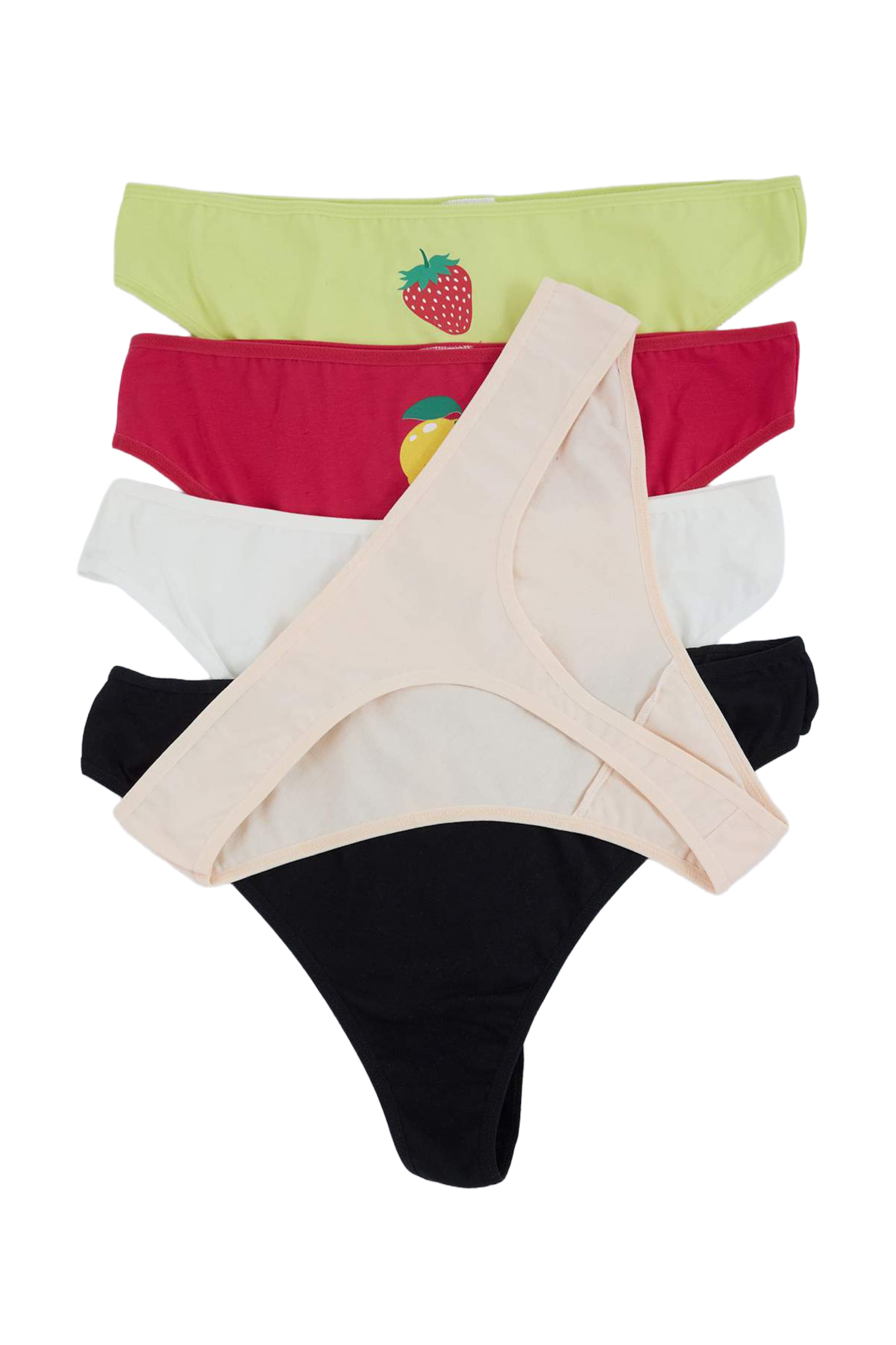 Trendyol Curve - Tanga en beige
