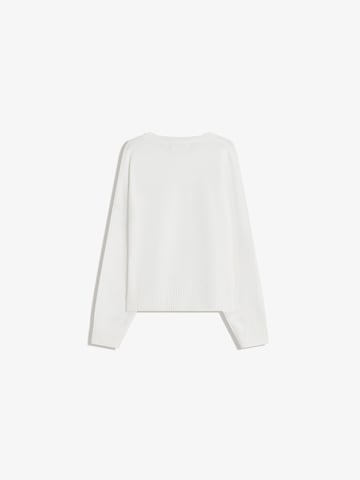 Bershka Neulepaita värissä valkoinen