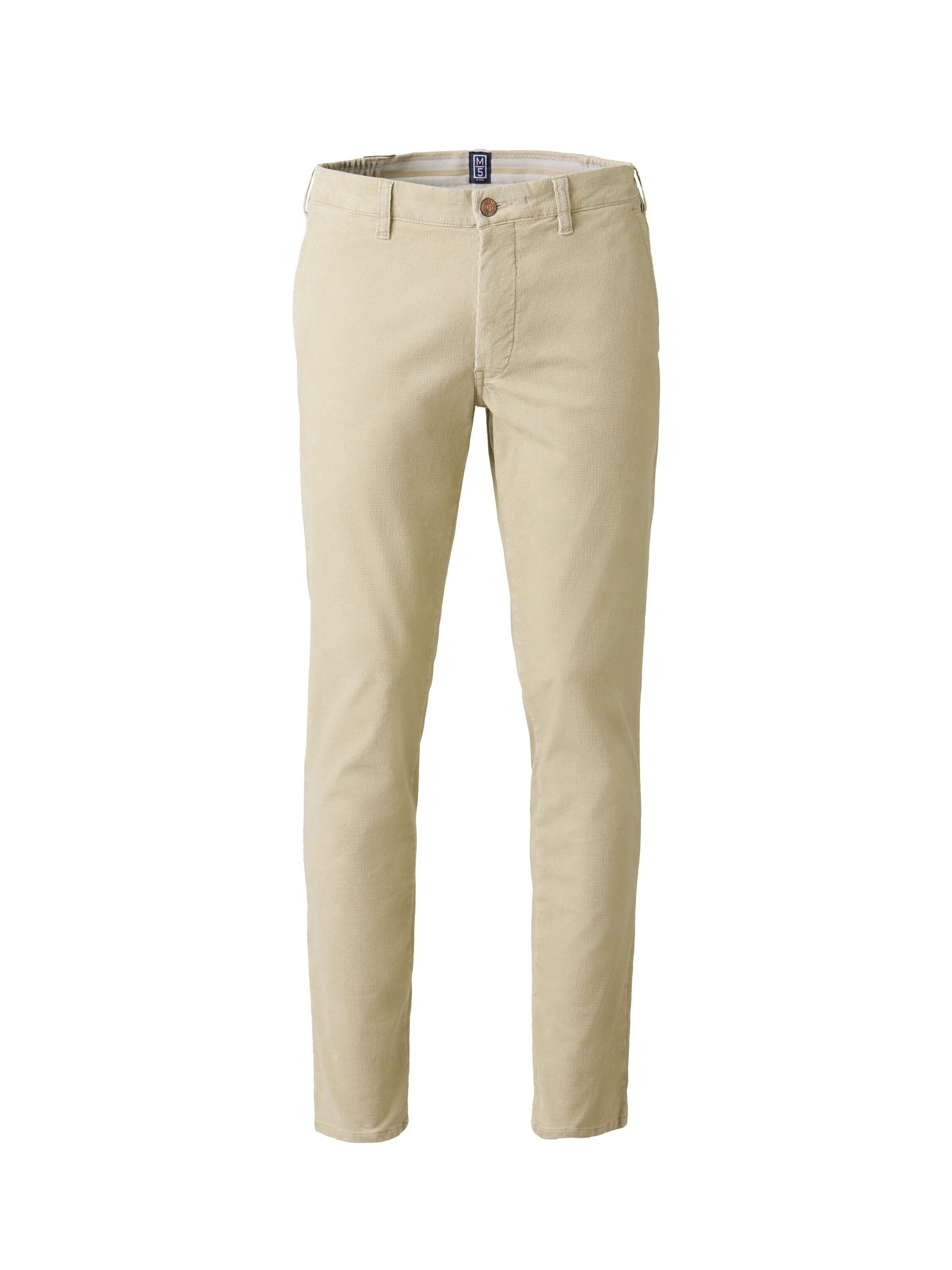 MEYER Regular Chino M5 Move in Beige: Vorderseite