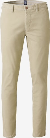 MEYER Chino trousers in Beige: front