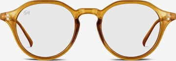 Occhiali 'Langevin BlueLight' di TWIG Concept Milano in giallo: frontale