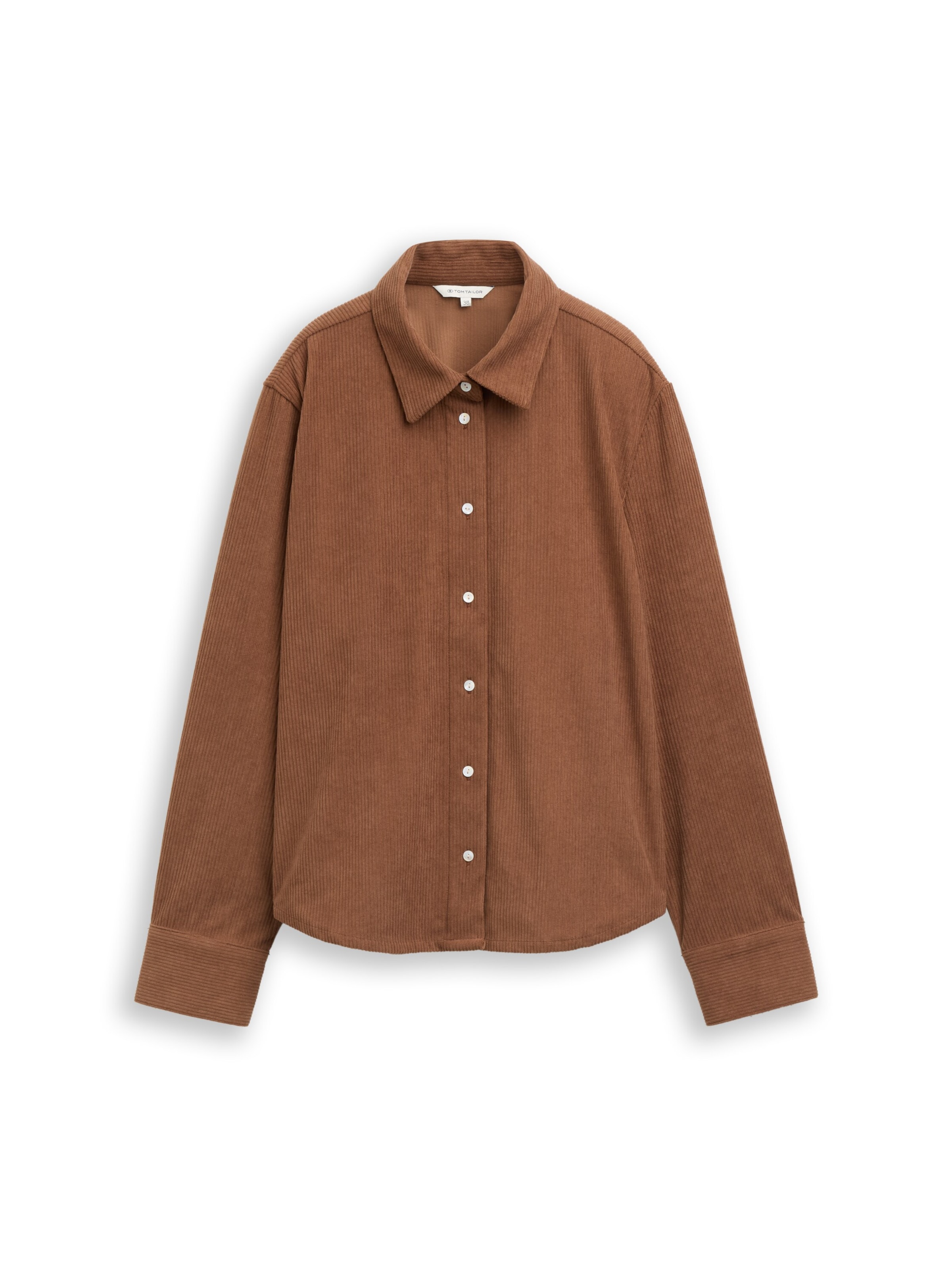 TOM TAILOR - Blusa en marrón: frente