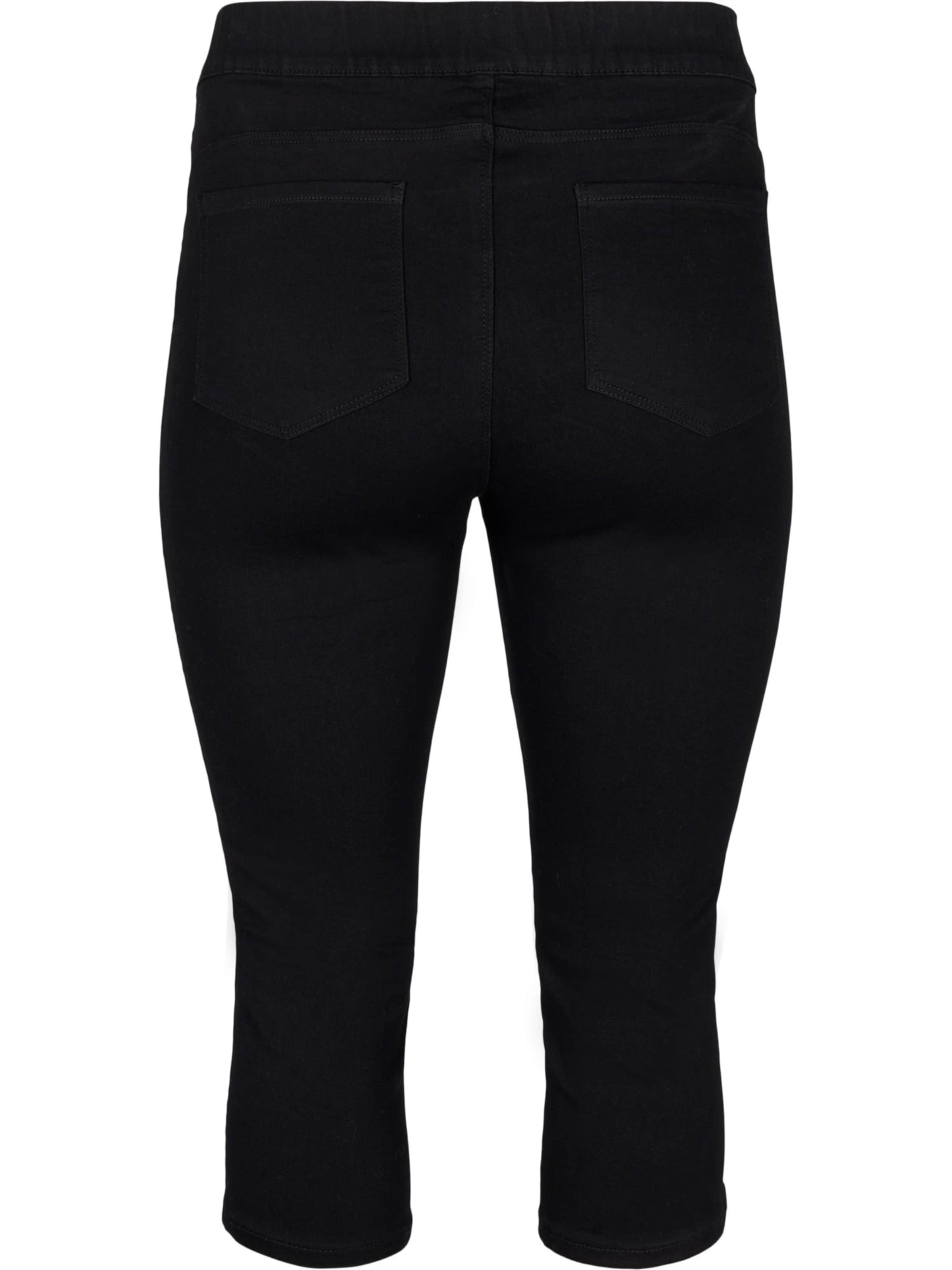 Slimfit Jeans di Zizzi in nero