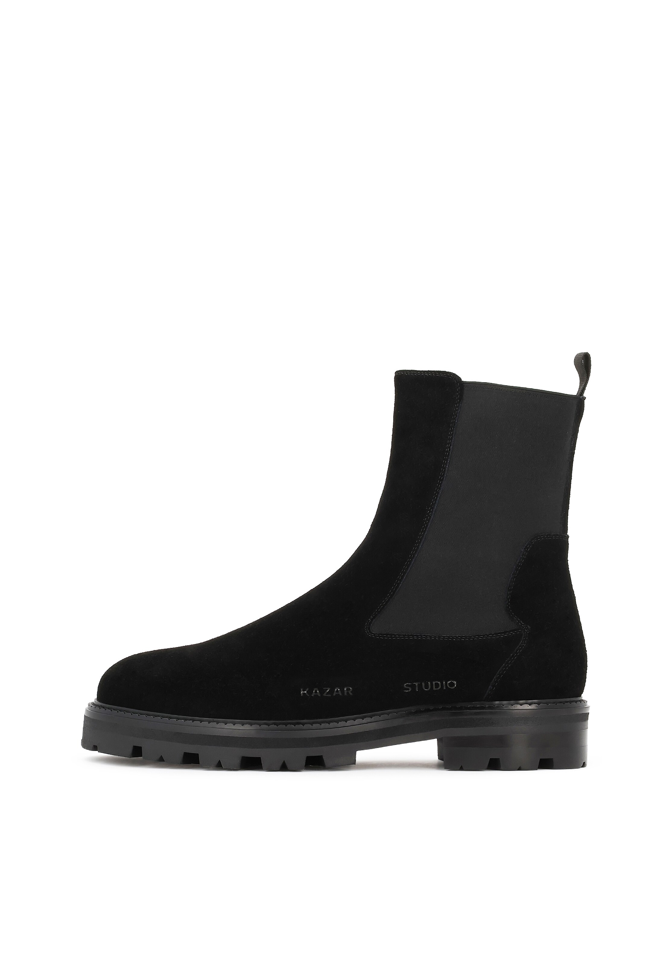 Boots chelsea di Kazar Studio in nero: frontale