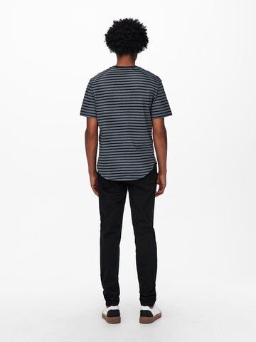 Only & Sons Regular Chino Pants 'Cam' in Black