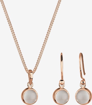 ELLI Schmuckset in Pink: Vorderseite