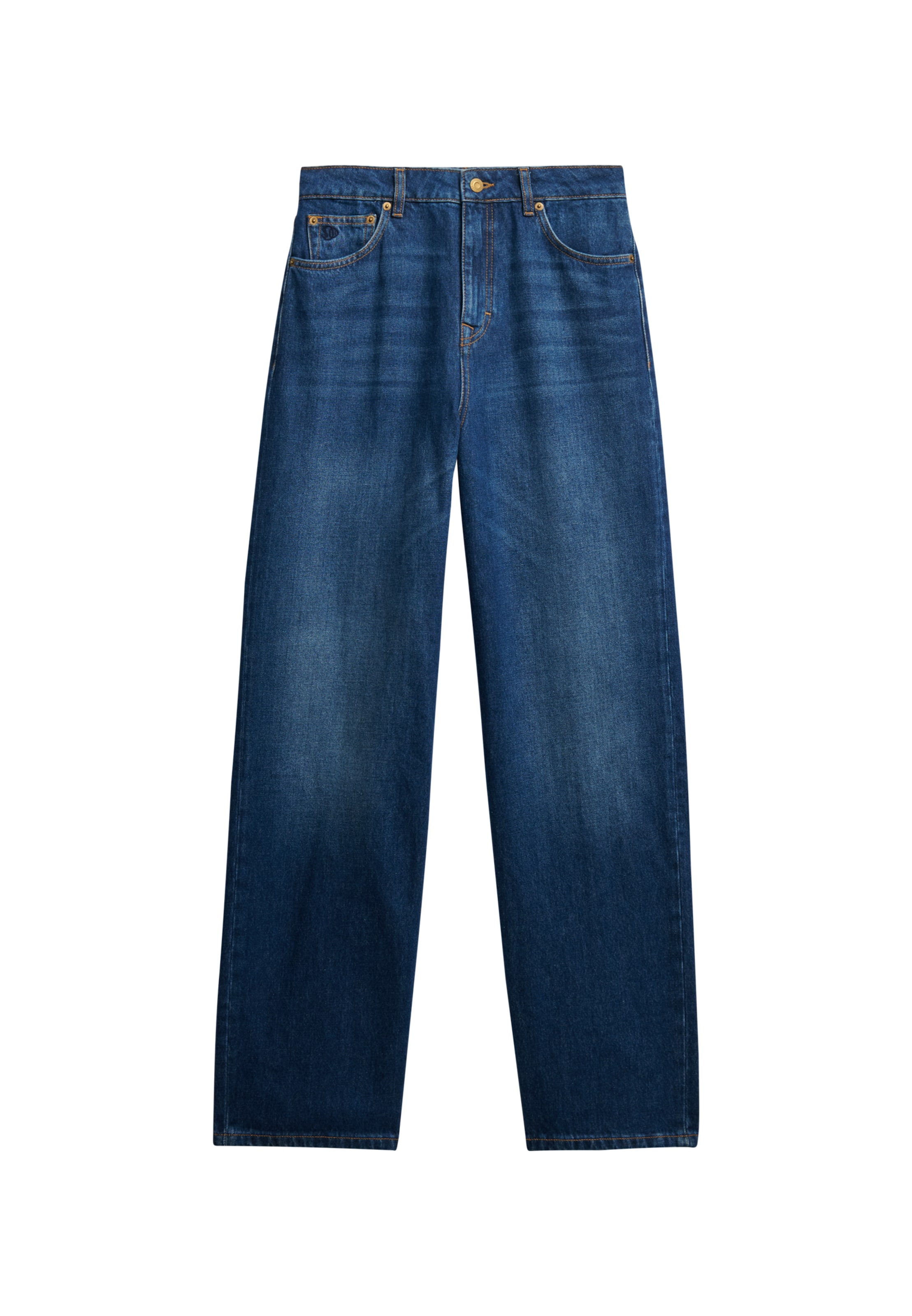 Superdry & Co Jean en 32/30 en bleu, Vue avec produit