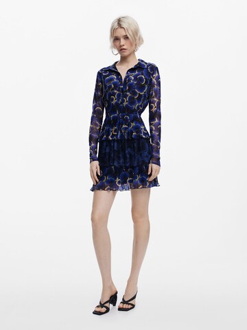 Desigual - Vestidos camiseiros em azul
