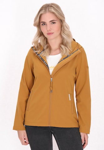 Schmuddelwedda Functionele jas in Beige: voorkant