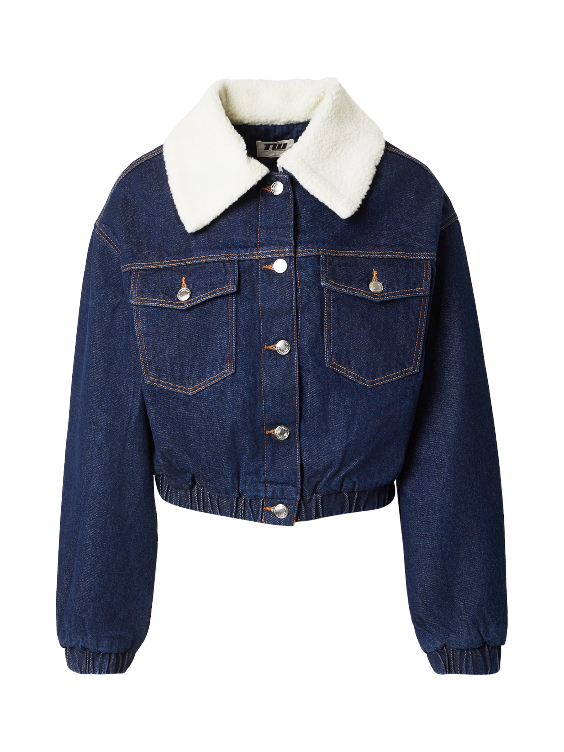 Tally Weijl Přechodná bunda – modrá: přední strana