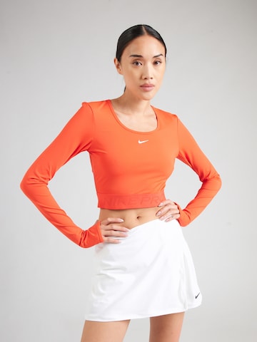 NIKE Функциональная футболка в Красный: спереди